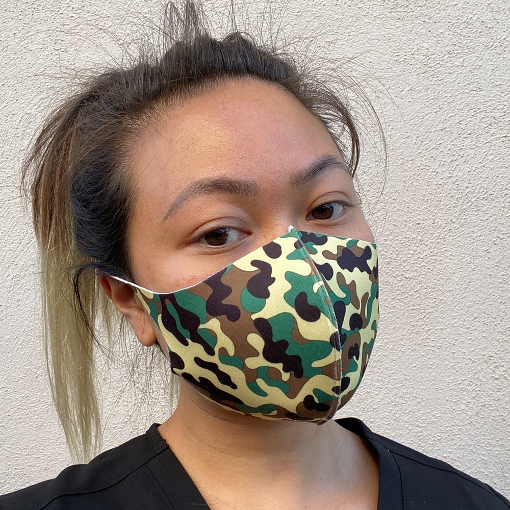Fashionable Dust Proof Breathable Camouflage Patte